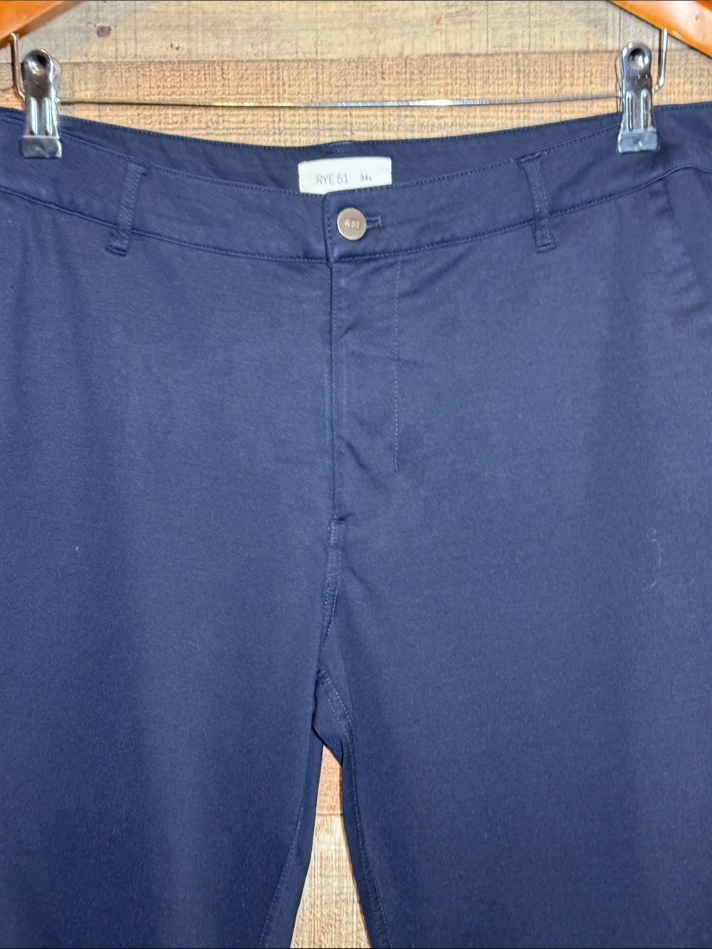 Rye 51 The Voyager Performance Men’s size 34 6-Pocket Pant Navy - Picture 5 of 8